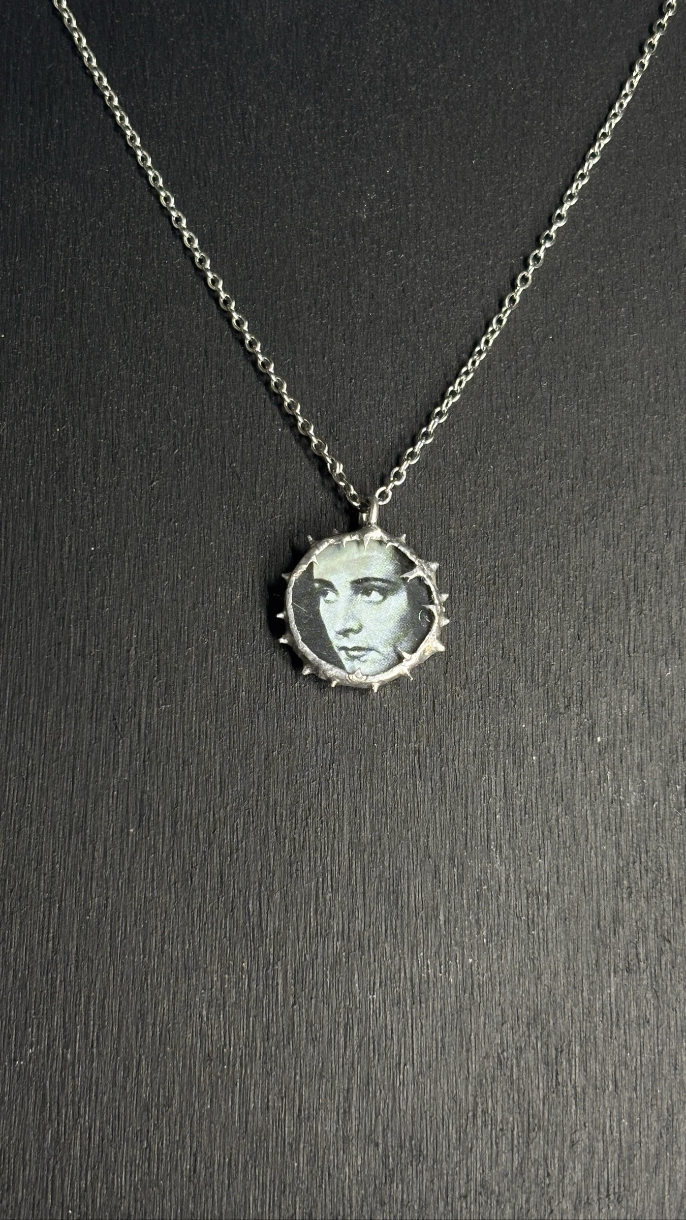 Collar Artesanal de vidrio y soldadura de estaño – photo 10